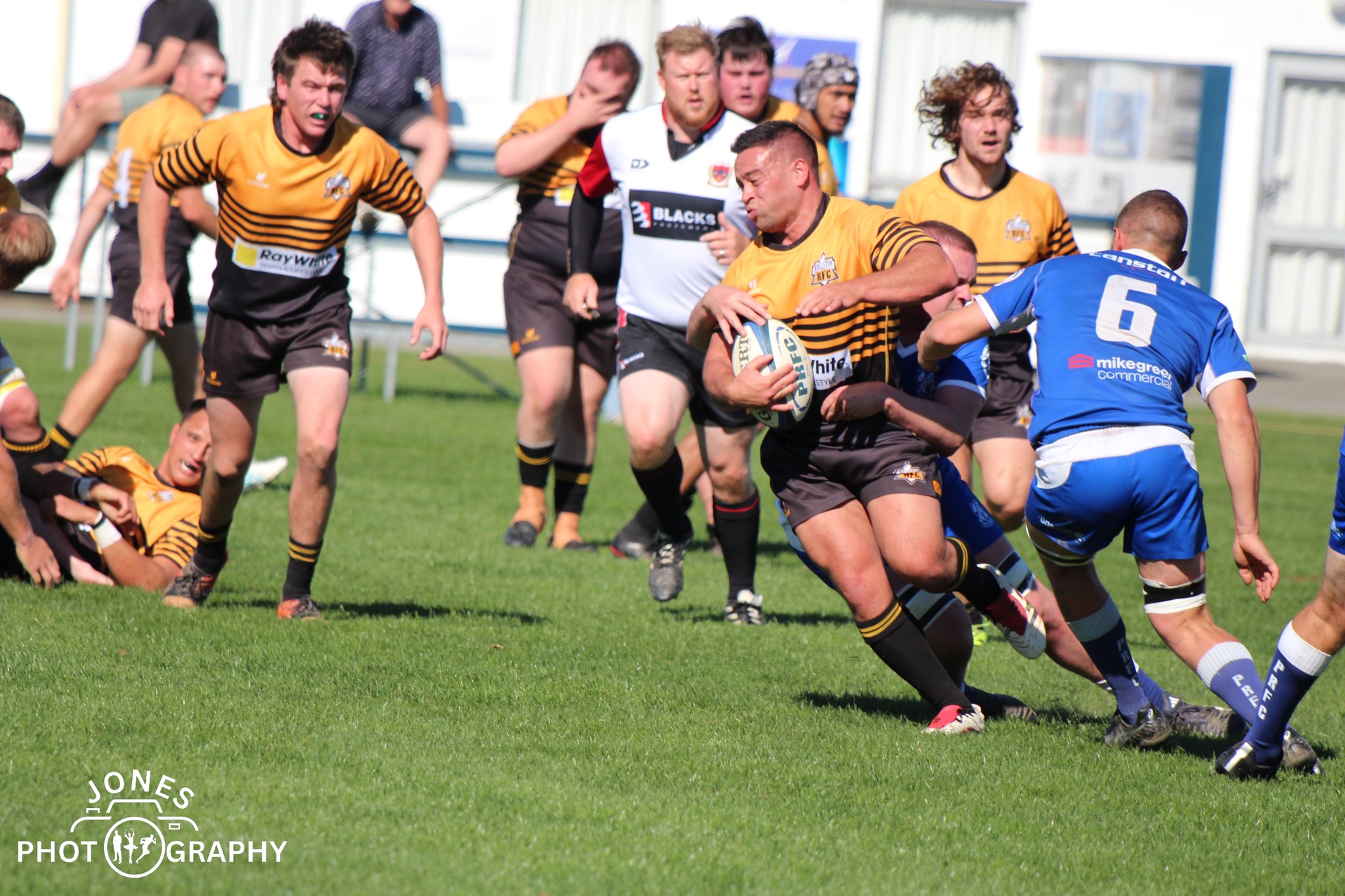 Rugby Post Installation Day